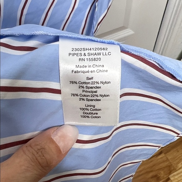 Veronica Beard Afton Draped Shirt Dress - Picture 4 of 9